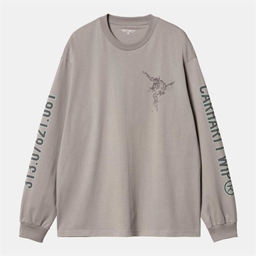 Carhartt WIP T-shirt Coordinate l/s Misty Grey